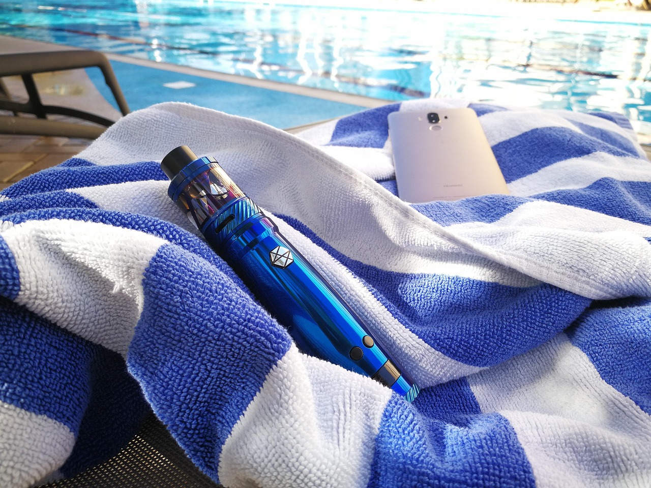 Wholesale vape supply showroom with devices and e-liquid